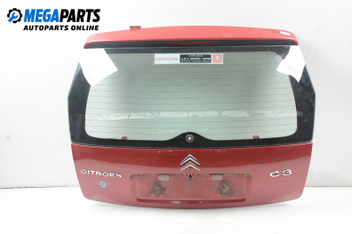 Capac spate for Citroen C3 1.4, 73 hp, hatchback, 5 uși, 2005, position: din spate