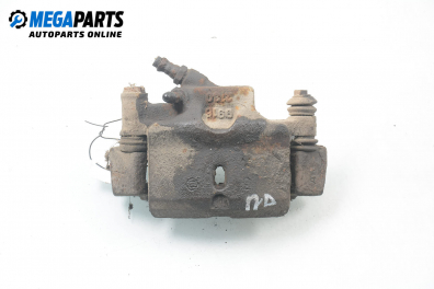 Caliper for Mitsubishi Lancer 1.5, 84 hp, sedan, 5 doors, 1990, position: front - right