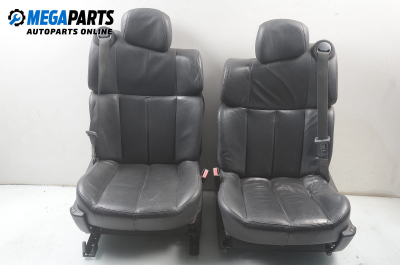 Leather seats with electric adjustment for Renault Vel Satis 3.0 dCi, 177 hp, hatchback, 5 doors automatic, 2003
