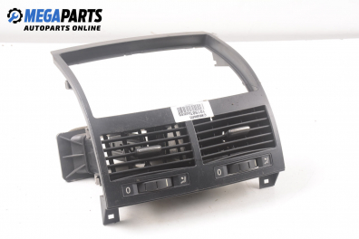 AC heat air vent for Volkswagen Touareg 2.5 R5 TDI, 174 hp, suv, 5 doors, 2003, position: middle