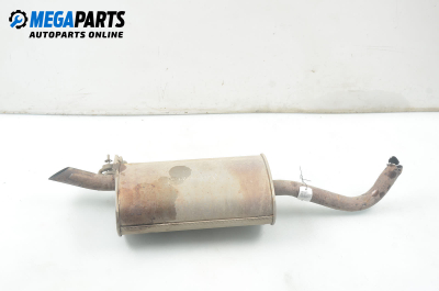 Rear muffler for Renault Kangoo 1.9 D, 64 hp, passenger, 2002