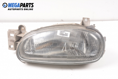 Headlight for Mazda 121 (DA) 1.3 16V, 53 hp, sedan, 5 doors, 1991, position: left