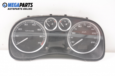 Instrument cluster for Peugeot 307 1.6 16V, 109 hp, hatchback, 5 doors, 2005