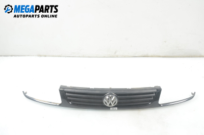 Grilă for Volkswagen Polo (6N/6N2) 1.9 D, 64 hp, hatchback, 3 uși, 1997, position: fața