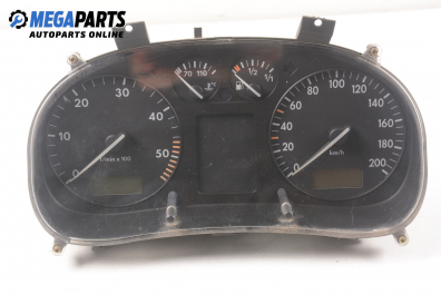 Instrument cluster for Volkswagen Polo (6N/6N2) 1.9 D, 64 hp, hatchback, 3 doors, 1997