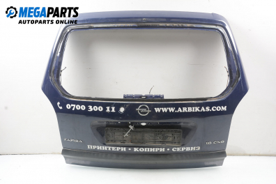 Boot lid for Opel Zafira A 1.6 CNG, 97 hp, minivan, 5 doors, 2005, position: rear