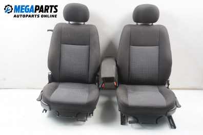 Seats set for Opel Zafira A 1.6 CNG, 97 hp, minivan, 5 doors, 2005