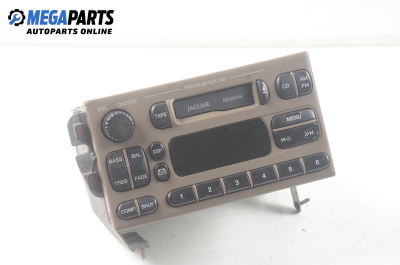 Cassette player for Jaguar S-Type 3.0 V6, 238 hp, sedan, 5 doors, 1999