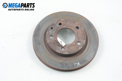 Brake disc for Mazda Premacy 1.9, 100 hp, minivan, 5 doors, 2000, position: front