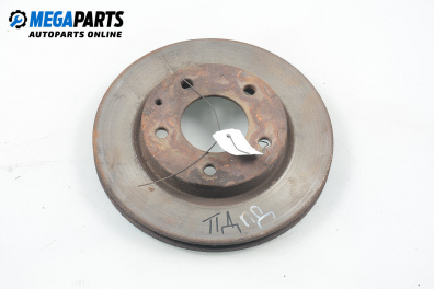 Brake disc for Mazda Premacy 1.9, 100 hp, minivan, 5 doors, 2000, position: front