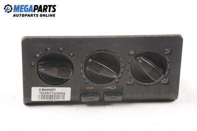 Air conditioning panel for Seat Cordoba (6K) 1.6, 75 hp, sedan, 5 doors, 1997