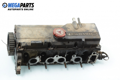 Engine head for Renault Clio I 1.4, 79 hp, hatchback, 5 doors, 1991