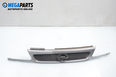 Grilă for Opel Astra F 1.4 Si, 82 hp, hatchback, 5 uși, 1995, position: fața