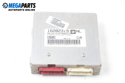 ECU for Opel Vectra B 1.6 16V, 100 hp, sedan, 5 doors, 1998