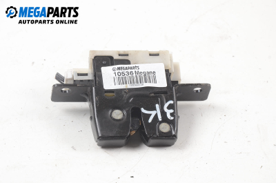 Trunk lock for Renault Megane II 2.0 16V, 135 hp, hatchback, 5 doors, 2003, position: rear