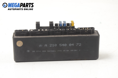 Fuse box for Mercedes-Benz E-Class 210 (W/S) 2.3, 150 hp, sedan, 5 doors, 1996