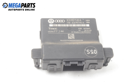 Door module for Volkswagen Passat (B6) 2.0 16V TDI, 140 hp, sedan automatic, 2005 № 3C0 907 530 A