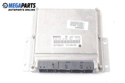 ECU for Fiat Marea 2.4 JTD, 130 hp, station wagon, 5 doors, 1999