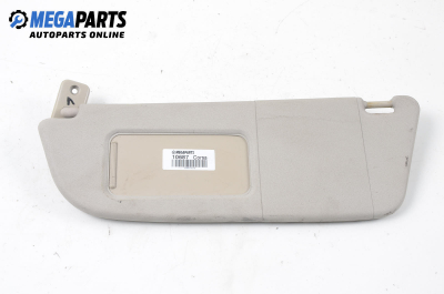 Sun visor for Opel Corsa C 1.0, 58 hp, hatchback, 5 doors, 2003, position: left