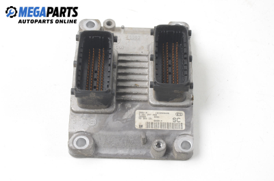 ECU for Opel Corsa C 1.0, 58 hp, hatchback, 5 doors, 2003