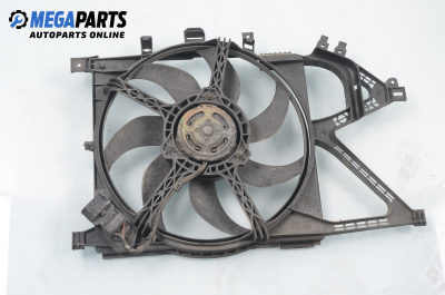 Ventilator radiator for Opel Corsa C 1.0, 58 hp, hatchback, 5 uși, 2003