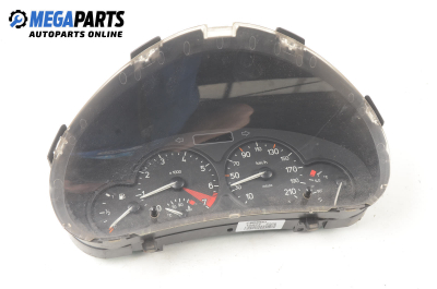 Instrument cluster for Peugeot 206 1.6 16V, 109 hp, hatchback, 3 doors, 2002