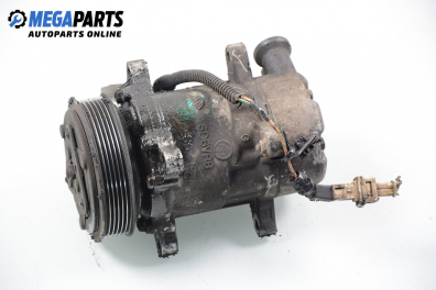 AC compressor for Peugeot 206 1.6 16V, 109 hp, hatchback, 3 doors, 2002