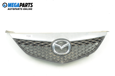 Grilă for Mazda 6 2.0 DI, 136 hp, combi, 5 uși, 2004, position: fața