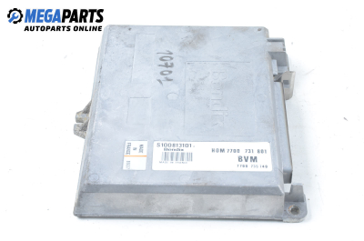 ECU for Renault 19 1.4, 58 hp, hecktür, 5 türen, 1988