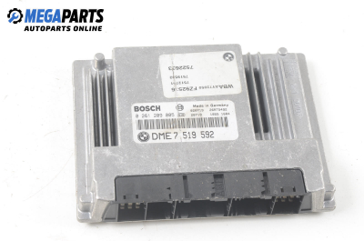 ECU for BMW 3 (E46) 1.8, 143 hp, sedan, 5 doors automatic, 2002