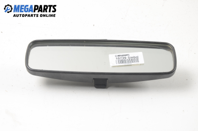 Central rear view mirror for Renault Clio II 1.5 dCi, 65 hp, sedan, 2004