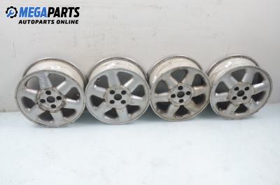 Alloy wheels for Renault Megane Scenic (1996-2003) 15 inches, width 6 (The price is for the set)