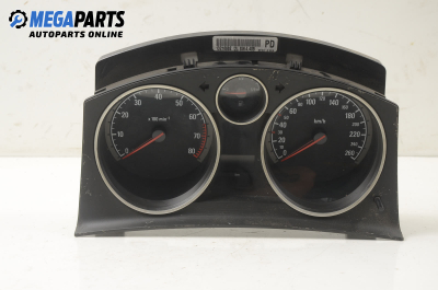 Instrument cluster for Opel Astra H 1.6, 105 hp, hatchback, 2006