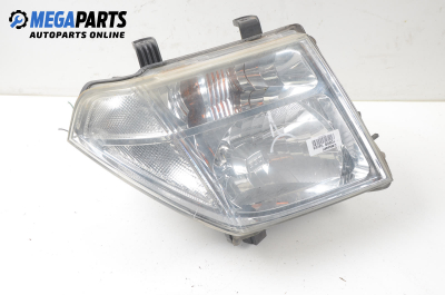 Headlight for Nissan Navara 2.5 dCi 4WD, 174 hp, pickup, 5 doors, 2008, position: left