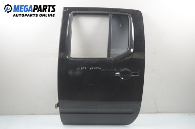 Door for Nissan Navara 2.5 dCi 4WD, 174 hp, pickup, 5 doors, 2008, position: rear - left