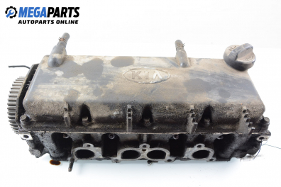 Engine head for Kia Rio 1.3, 82 hp, station wagon, 5 doors, 2003