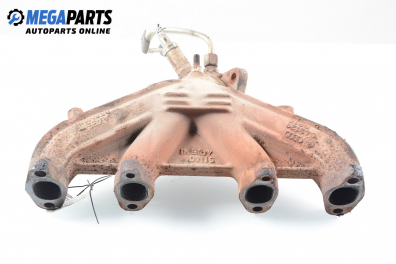 Exhaust manifold for Audi 80 (B4) 2.0, 90 hp, sedan, 1991