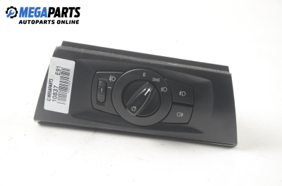 Lights switch for BMW 3 (E90, E91, E92, E93) 2.0 d, 163 hp, station wagon, 5 doors, 2006