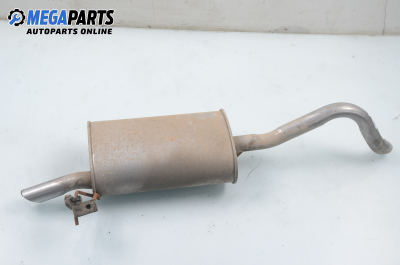 Rear muffler for Renault Kangoo 1.4, 75 hp, passenger, 2000