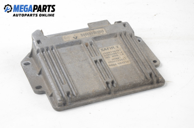 ECU for Renault Clio II 1.2, 58 hp, hatchback, 3 uși, 2000