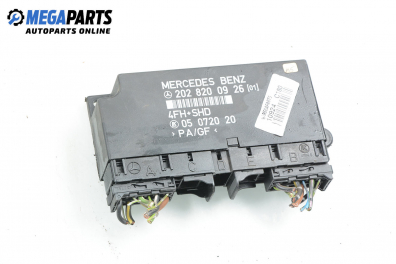 Comfort module for Mercedes-Benz C-Class 202 (W/S) 1.8, 122 hp, sedan, 5 doors, 1994