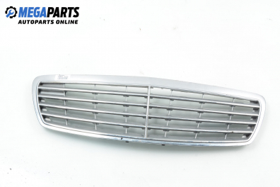 Grilă for Mercedes-Benz E-Class 211 (W/S) 2.7 CDI, 177 hp, combi, 5 uși automatic, 2003, position: fața