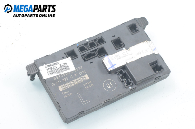 Steuermodul tür for Mercedes-Benz E-Klasse 211 (W/S) 2.7 CDI, 177 hp, combi, 5 türen automatic, 2003 № 211 820 15 85