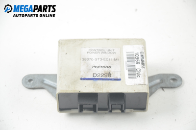 Modul geam electric for Honda Civic VI 1.5 16V, 114 hp, hatchback, 5 uși, 1999