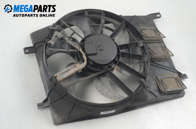 Radiator fan for Saab 9-3 2.2 TiD, 125 hp, hatchback, 5 doors, 2001