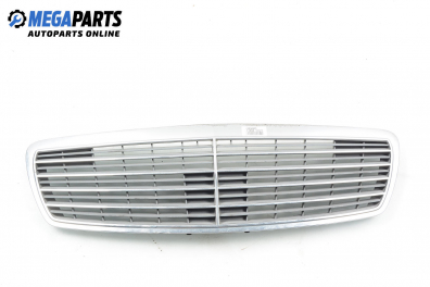 Grilă for Mercedes-Benz E-Class 211 (W/S) 2.7 CDI, 177 hp, sedan, 5 uși, 2003, position: fața