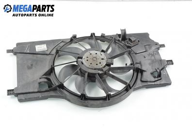 Ventilator radiator for Renault Laguna III 1.5 dCi, 110 hp, hatchback, 5 uși, 2008