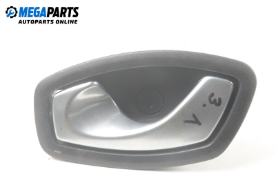 Inner handle for Renault Laguna III 1.5 dCi, 110 hp, hatchback, 5 doors, 2008, position: rear - left