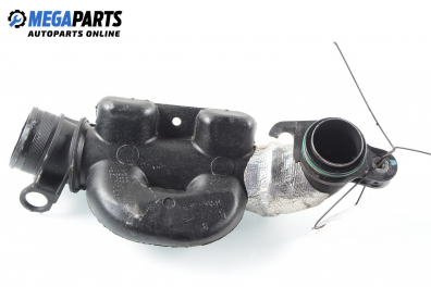 Turbo pipe for Peugeot 308 (T7) 1.6 HDi, 109 hp, hatchback, 5 doors, 2008