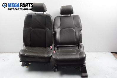 Electric heated leather seats for Nissan Pathfinder 2.5 dCi 4WD, 171 hp, suv, 5 doors, 2005